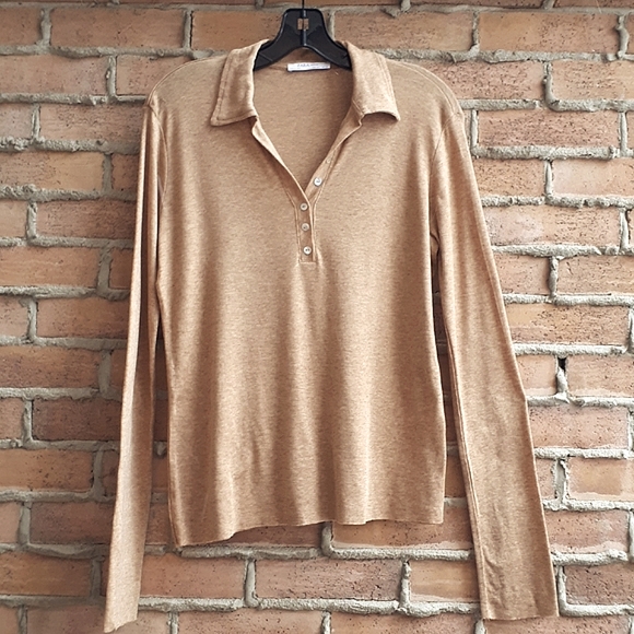 NWOT Zara Wool Sweater Polo - Picture 1 of 6